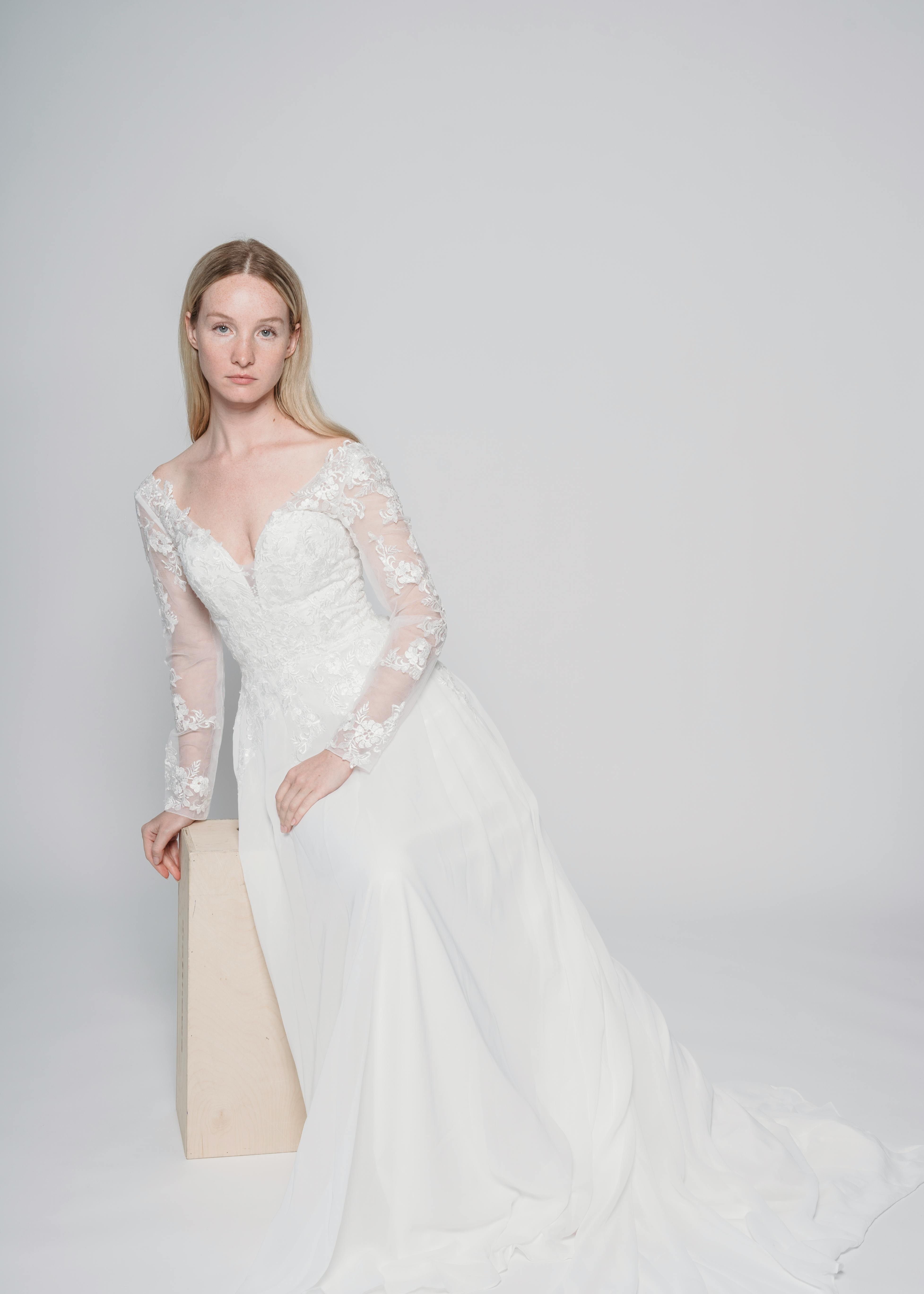Vestido de noiva elegante